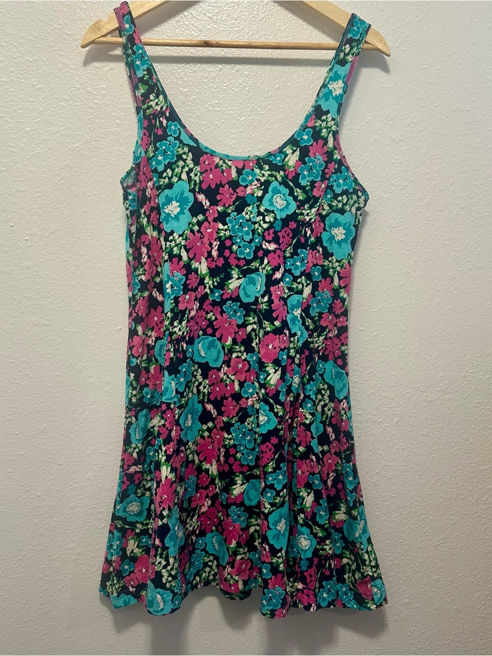 Aeropostale Floral Scoop Neck Sundress XL